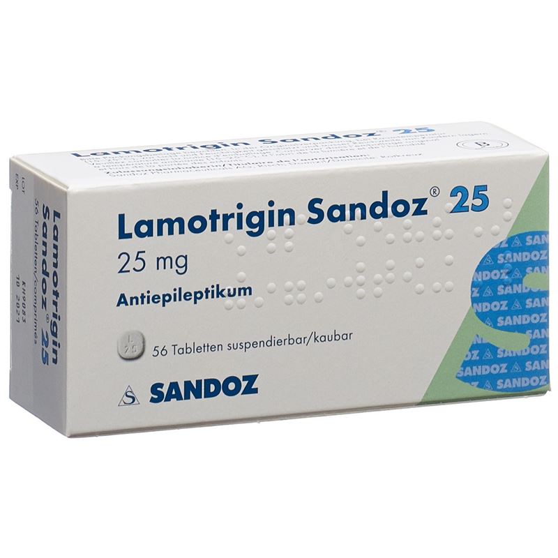 LAMOTRIGIN Sandoz Disp Tabl 25 mg 56 Stk