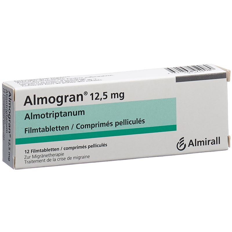 ALMOGRAN Filmtabl 12.5 mg 12 Stk