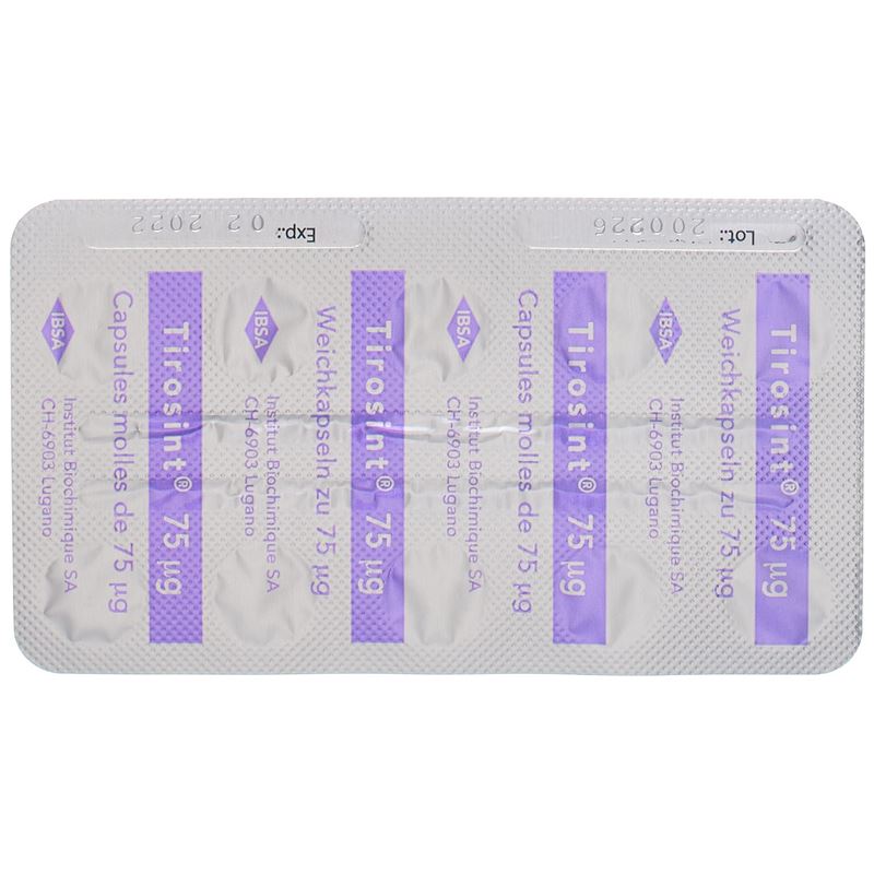 TIROSINT Kaps 75 mcg 100 Stk - CONTENTBACK