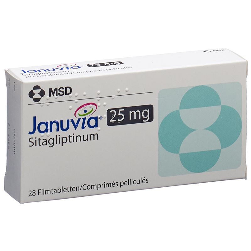 JANUVIA Filmtabl 25 mg 28 Stk