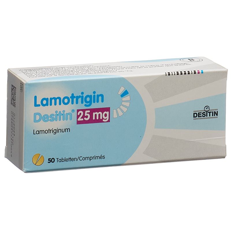 LAMOTRIGIN Desitin Tabl 25 mg 50 Stk