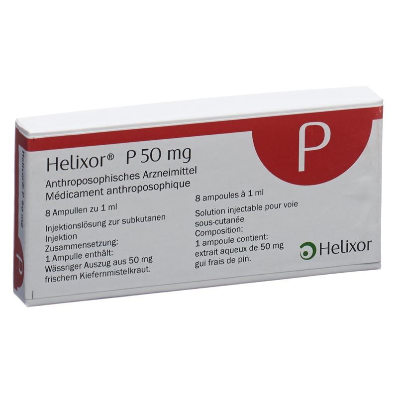 HELIXOR P Inj Lös 50 mg Amp 8 Stk