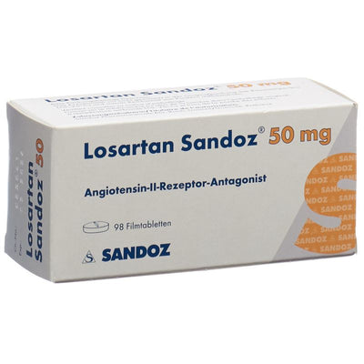 LOSARTAN Sandoz Filmtabl 50 mg 98 Stk