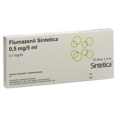 FLUMAZENIL Sintetica 0.5 mg/5ml 10 Amp 5 ml