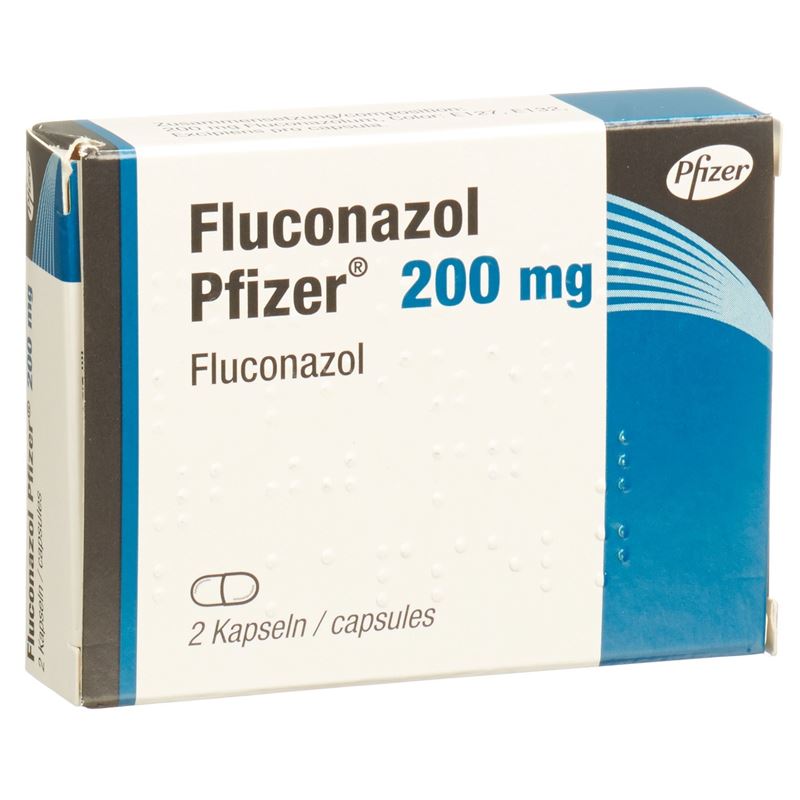 FLUCONAZOL Pfizer Kaps 200 mg 2 Stk