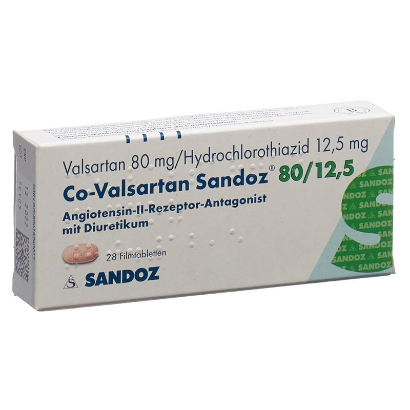 CO-VALSARTAN Sandoz Filmtabl 80/12.5 28 Stk