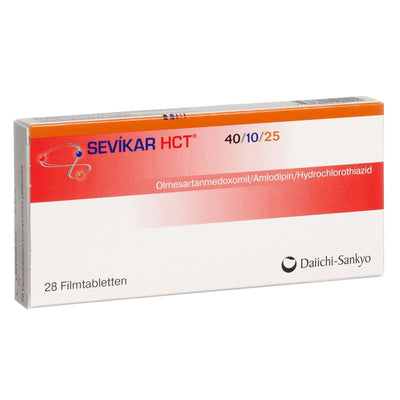 SEVIKAR HCT Filmtabl 40/10/25 mg 28 Stk