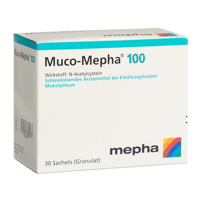 MUCO Mepha Gran 100 mg Btl 30 Stk