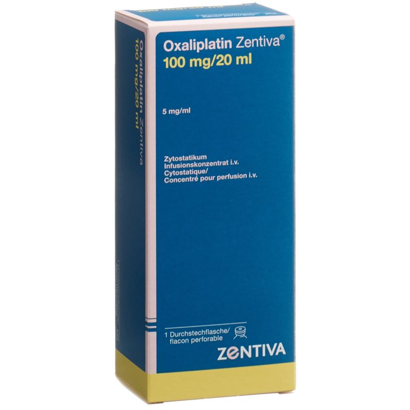 OXALIPLATIN Zentiva 100 mg/20ml Durchstf 20 ml