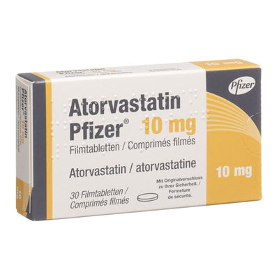 ATORVASTATIN Pfizer Filmtabl 10 mg 30 Stk