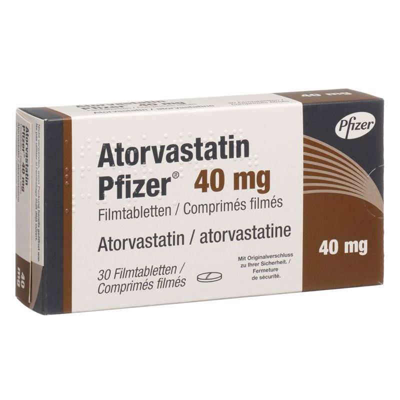 ATORVASTATIN Pfizer Filmtabl 40 mg 30 Stk