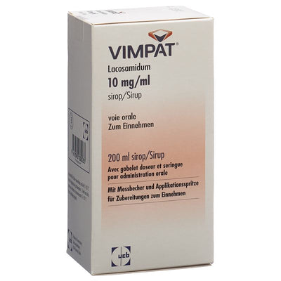 VIMPAT Sirup 10 mg/ml Fl 200 ml