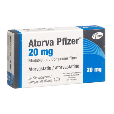 ATORVA Pfizer Filmtabl 20 mg 30 Stk