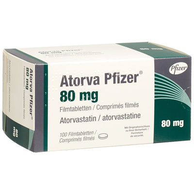 ATORVA Pfizer Filmtabl 80 mg 100 Stk