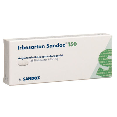 IRBESARTAN Sandoz Filmtabl 150 mg 28 Stk