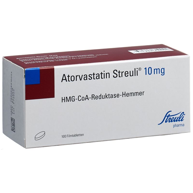 ATORVASTATIN Streuli Filmtabl 10 mg 100 Stk