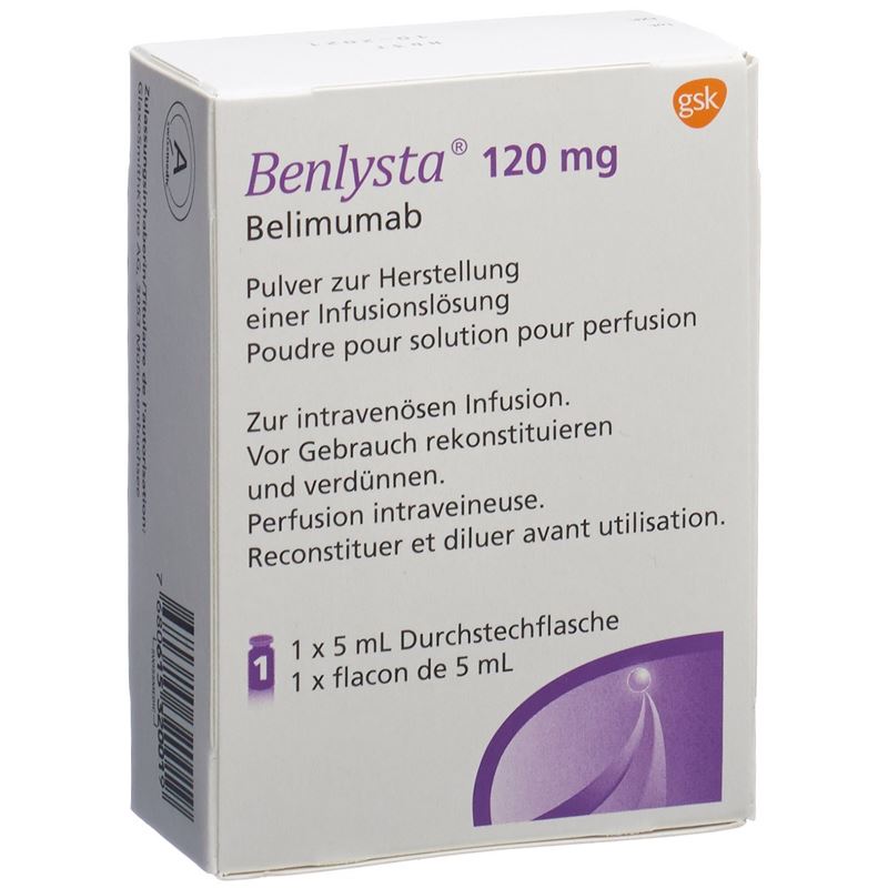 BENLYSTA Trockensub 120 mg Durchstf