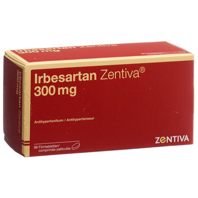 IRBESARTAN Zentiva Filmtabl 300 mg 98 Stk