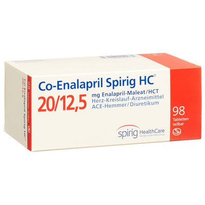 CO-ENALAPRIL Spirig HC Tabl 20/12.5 mg 98 Stk