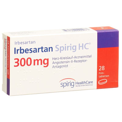 IRBESARTAN Spirig HC Filmtabl 300 mg 28 Stk