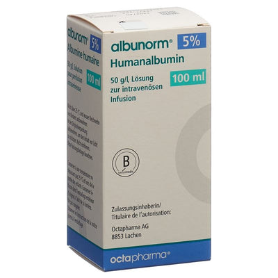 ALBUNORM 5 % 12.5 g/250ml 250ml Glasfl