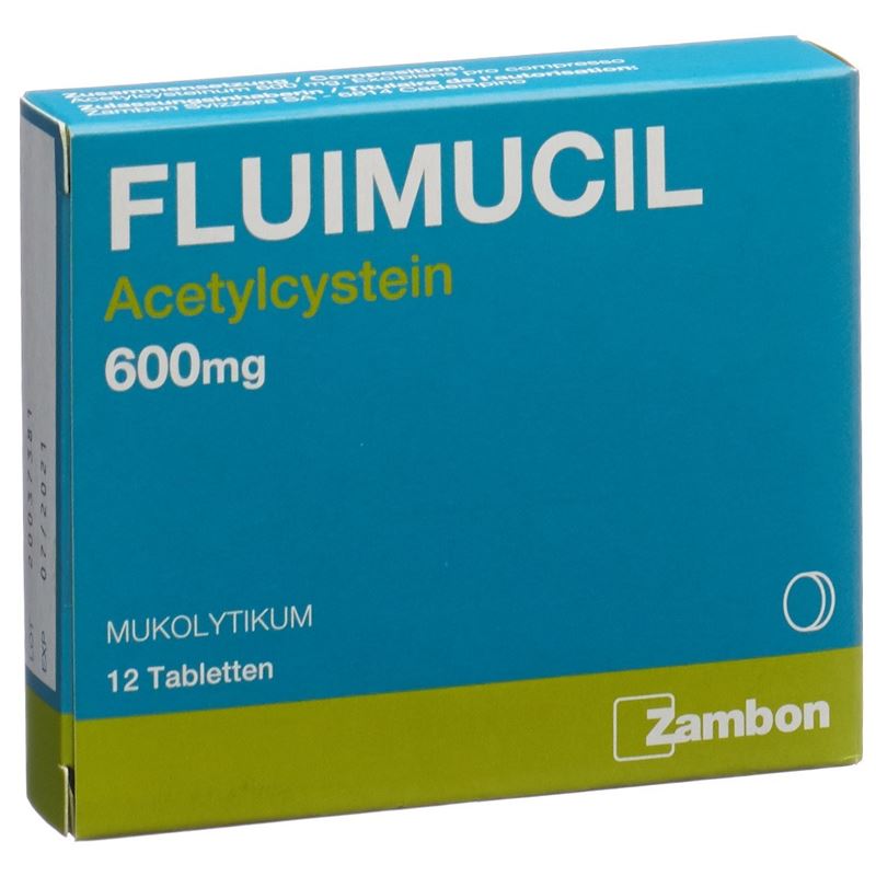 FLUIMUCIL Tabl 600 mg (D) 12 Stk