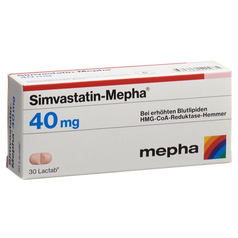 SIMVASTATIN Mepha Filmtabl 40 mg 30 Stk