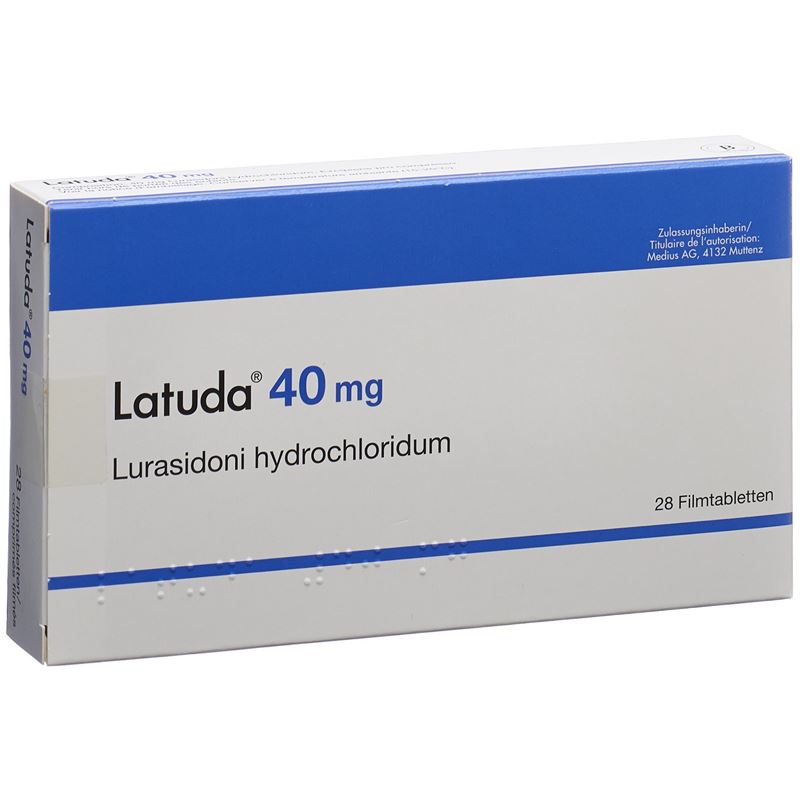 LATUDA Filmtabl 40 mg 28 Stk