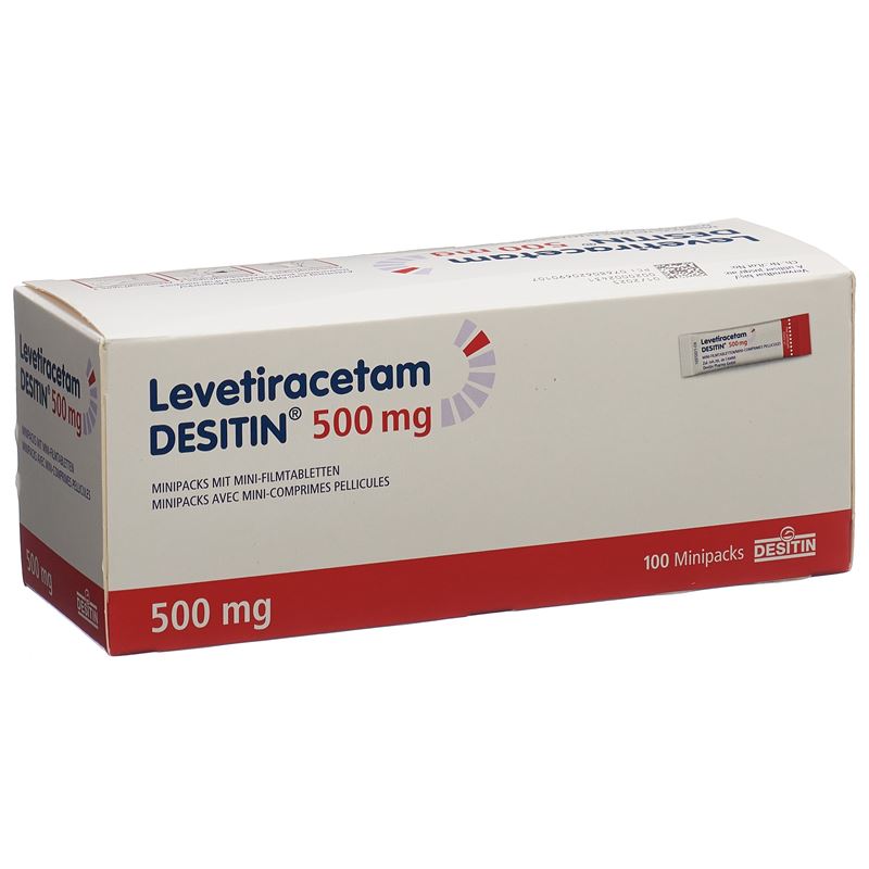 LEVETIRACETAM DESITIN Mini Filmtab 500 mg 100 Stk