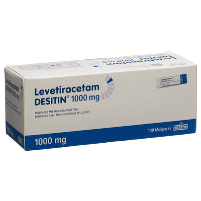 LEVETIRACETAM DESITIN Mini Filmtab 1000 mg 100 Stk