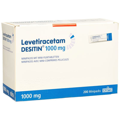 LEVETIRACETAM DESITIN Mini Filmtab 1000 mg 200 Stk