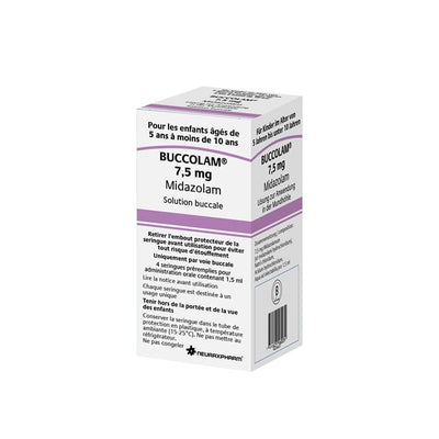 BUCCOLAM Lös 7.5 mg/1.5ml buccal Fertspr 4 Stk