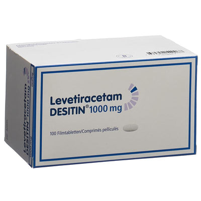 LEVETIRACETAM DESITIN Filmtabl 1000 mg 100 Stk