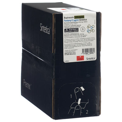 BUPIVAC 1.25mg/ml FENTA 2µg/ml Sint 5 Btl 250 ml
