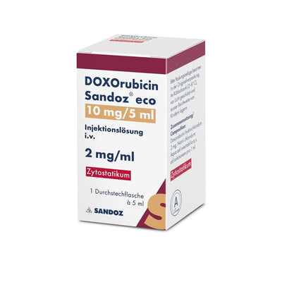 DOXORUBICIN Sandoz eco 10 mg/5ml 5 ml