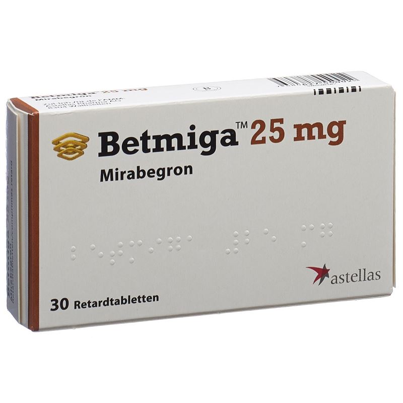 BETMIGA Ret Tabl 25 mg 30 Stk