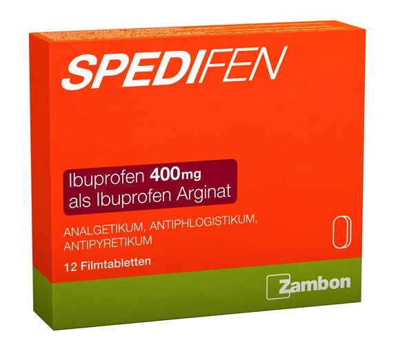 SPEDIFEN Filmtabl 400 mg Muster 12 Stk