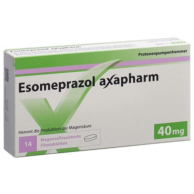 ESOMEPRAZOL Axapharm Filmtabl 40 mg 14 Stk