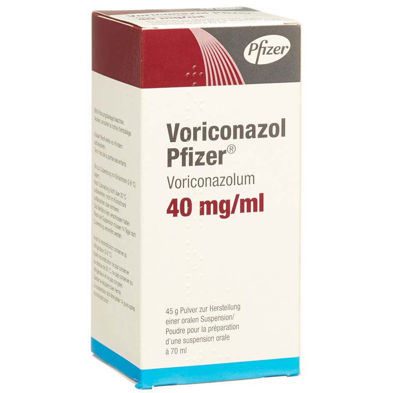 VORICONAZOL Pfizer Plv 40 mg/ml Fl 70 ml