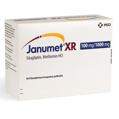 JANUMET XR Ret Filmtabl 100/1000 mg 3 Fl 28 Stk