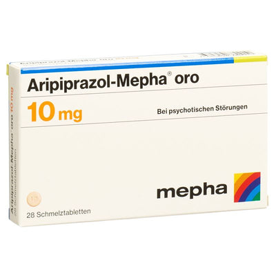 ARIPIPRAZOL Mepha oro Schmelztabl 10 mg 28 Stk