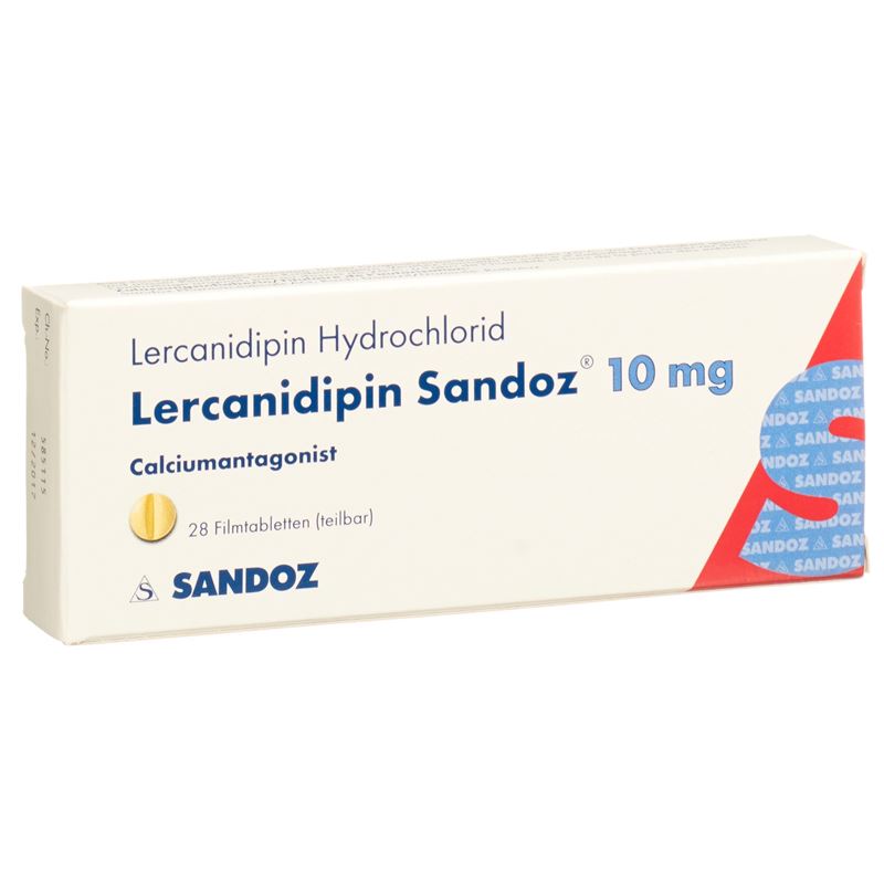 LERCANIDIPIN Sandoz Filmtabl 10 mg 28 Stk