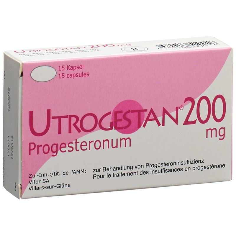 UTROGESTAN Kaps 200 mg 15 Stk