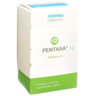 PENTASA Klysma Klist 1 g 7 x 100 ml