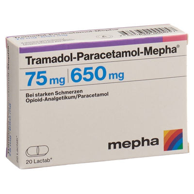 TRAMADOL-PARACETAMOL Mepha 75/650 mg 20 Stk