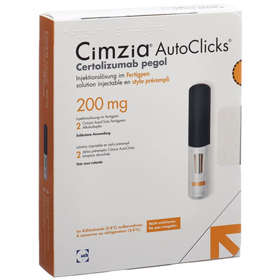 CIMZIA AutoClicks 200 mg/ml Fertpen 2 Stk