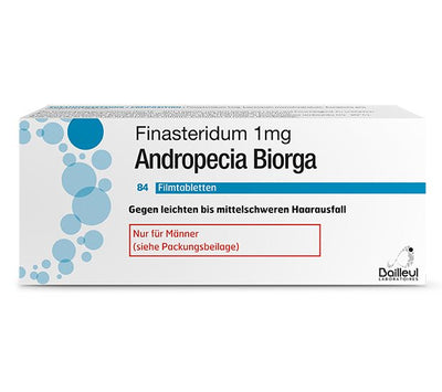 ANDROPECIA Biorga Filmtabl 1 mg 84 Stk