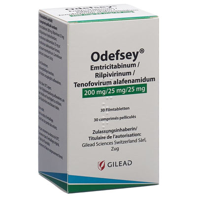 ODEFSEY Filmtabl 200mg/25mg/25mg Ds 30 Stk