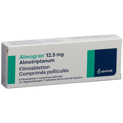 ALMOGRAN Filmtabl 12.5 mg 9 Stk