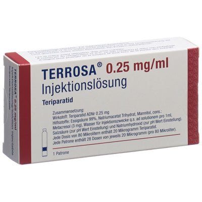 TERROSA Inj Lös 250 mcg/ml Patrone 2.4 ml